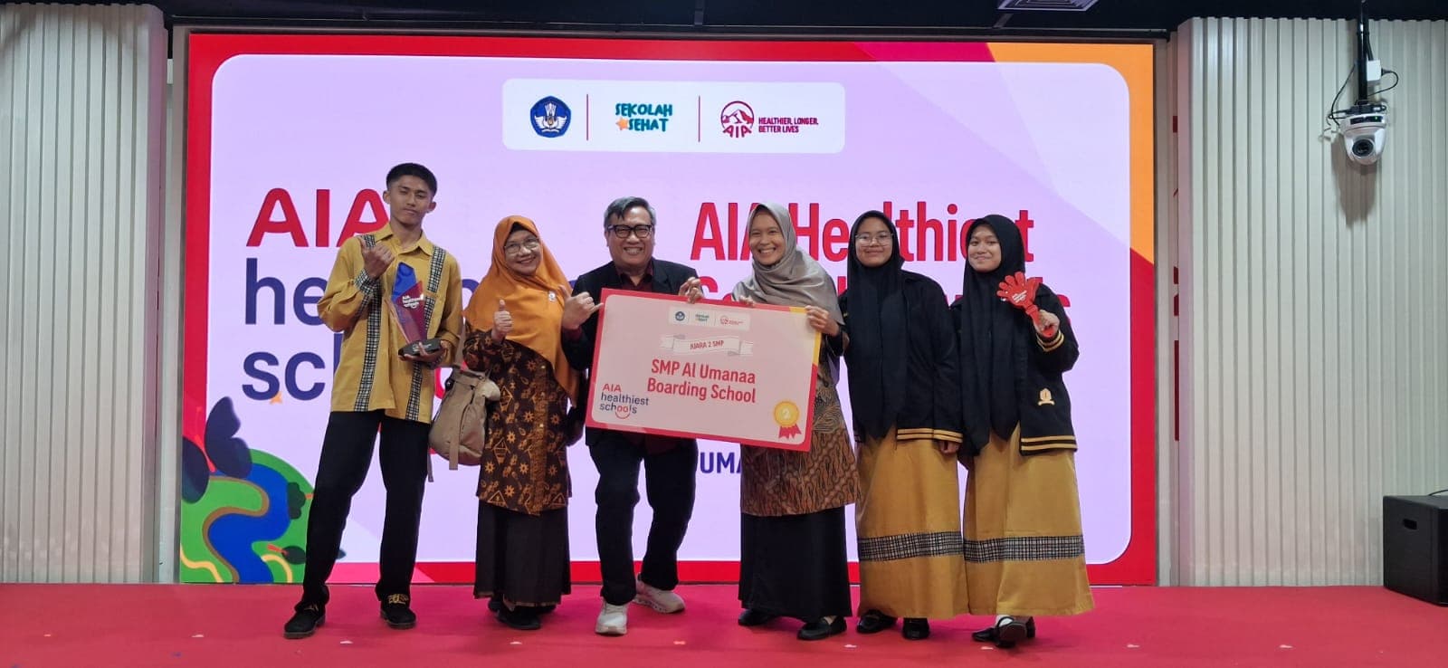 Juara 2 Nasional AIA Healthiest School 2025