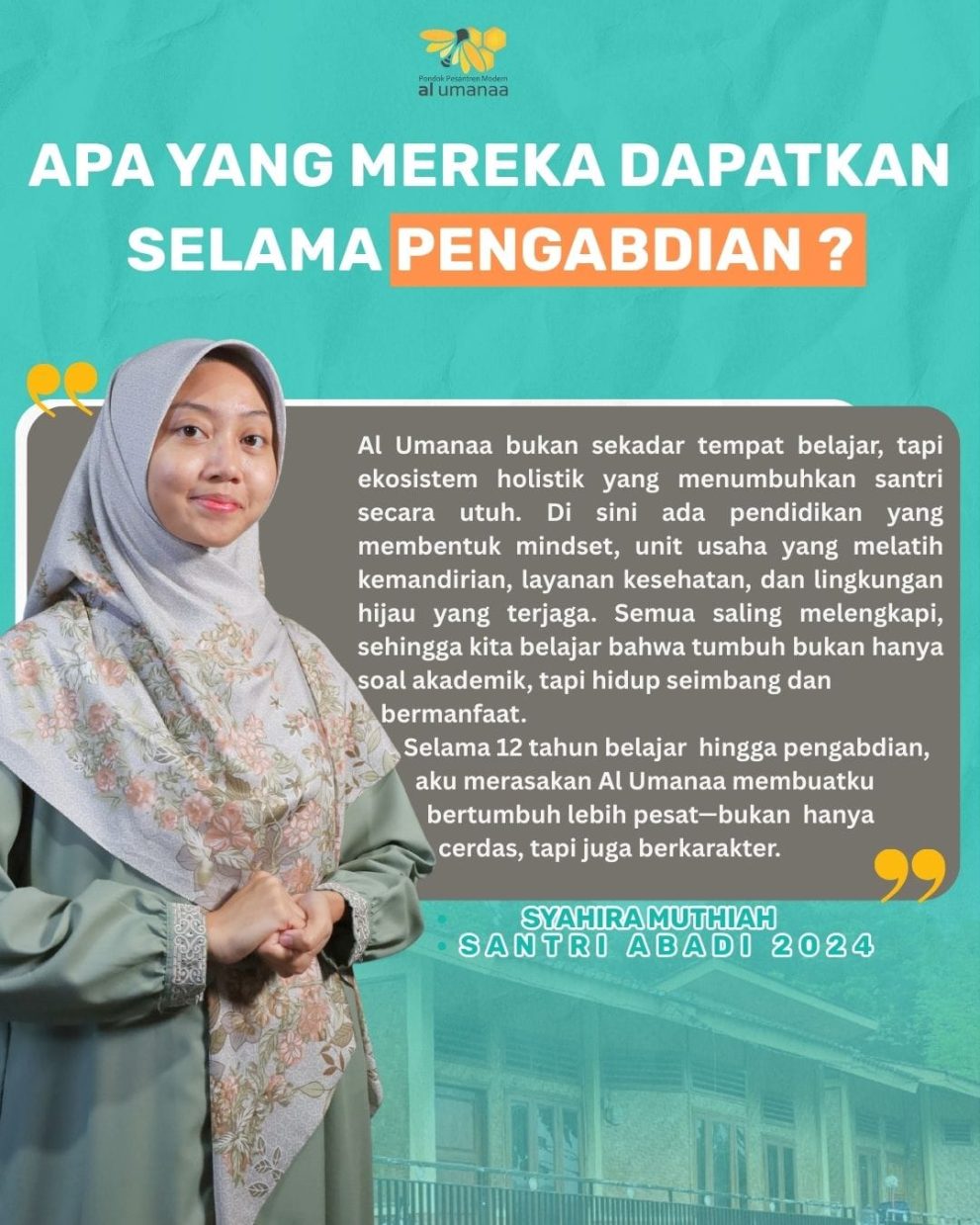 Apa Yang Mereka Dapatkan Dari Pengabdian?