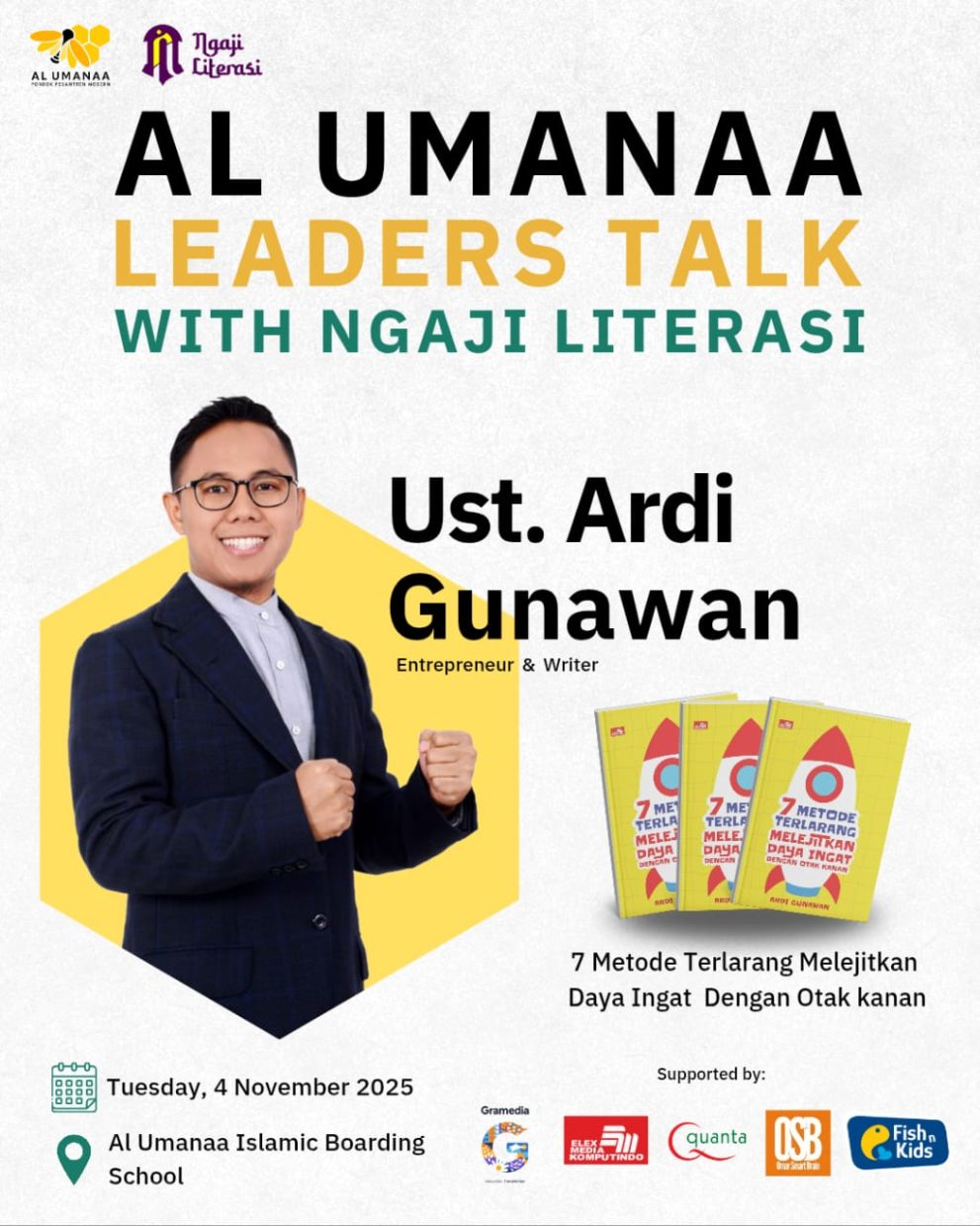 AL UMANAA LEADERS TALK x NGAJI LITERASI